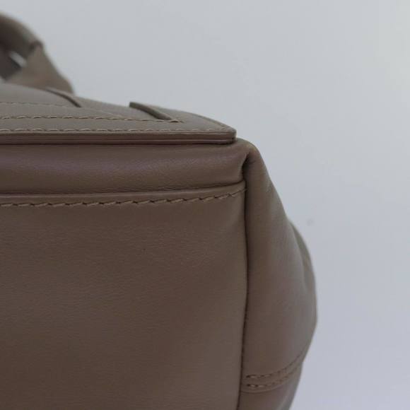 BALENCIAGA Navy Cabas Hand Bag Leather Gray 339933 Auth 80962 - Picture 11 of 16